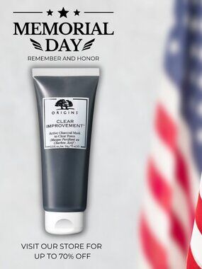 Origins Clear Improvement Active Charcoal Mask To Clear Pores 2.5oz/75ml